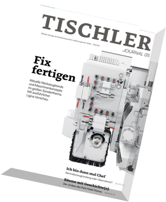 Tischler Journal – Mai 2015