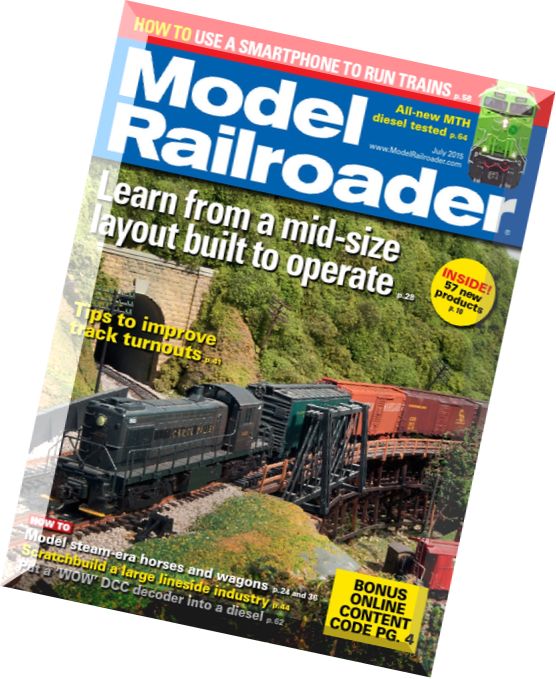 Model Railroader – July 2015