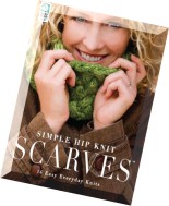 Simple Hip Knit Scarves- 14 Easy Everyday Knits