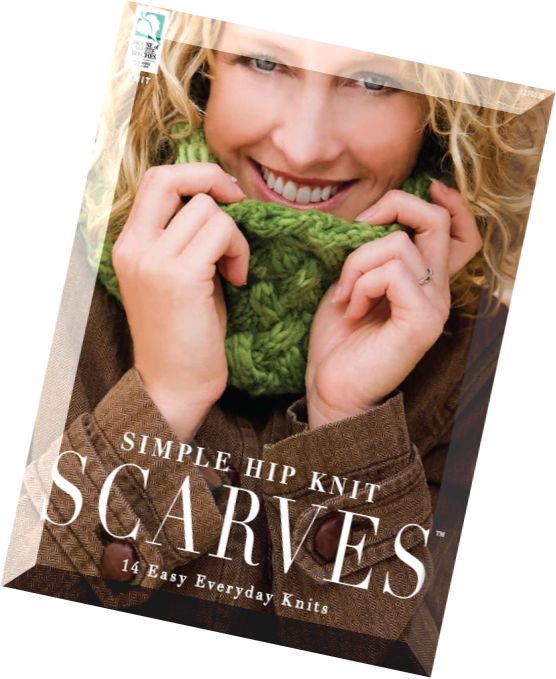 Simple Hip Knit Scarves- 14 Easy Everyday Knits