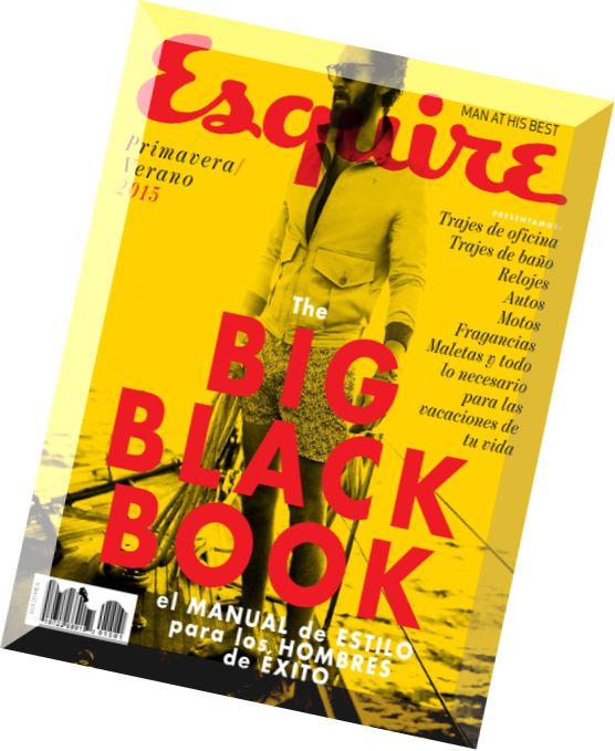 Esquire USA – The Big Black Book – Primavera – Verano 2015