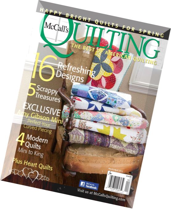 McCall’s Quilting – March-April 2015