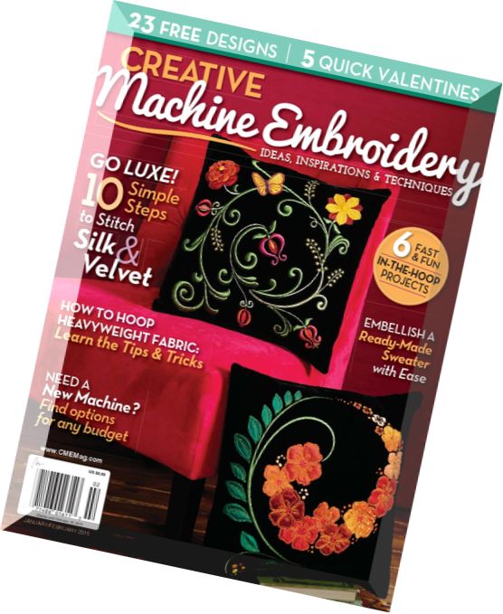 Creative Machine Embroidery – January-February 2015
