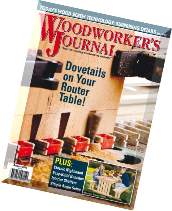 Woodworker’s Journal – August 2015