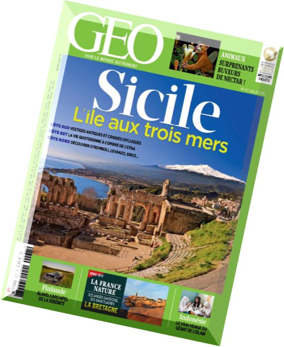 Geo France N 437 – Juillet 2015