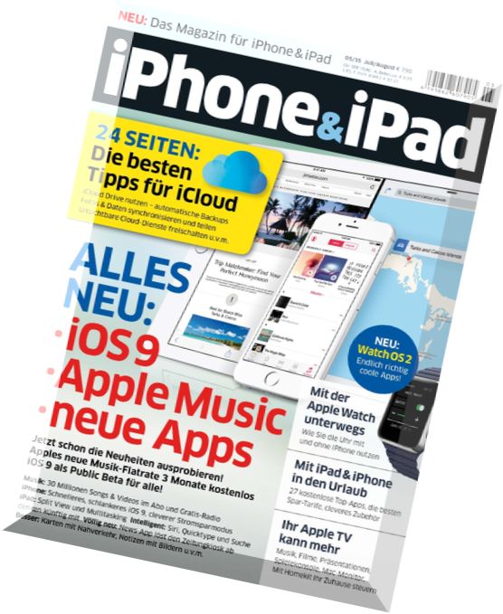 iPhone & iPad – Juli-August 2015