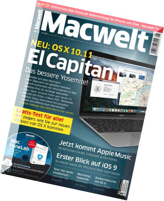 Macwelt – August 2015