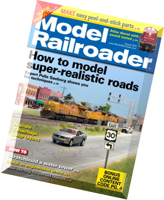 Model Railroader – August 2015