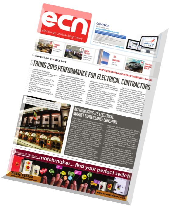 Electrical Contracting News – July 2015
