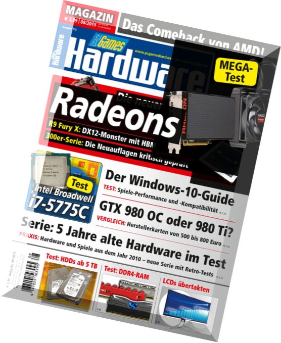 PC Games Hardware – August 2015
