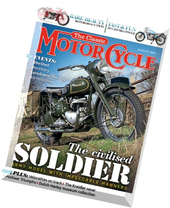 The Classic MotorCycle – August 2015