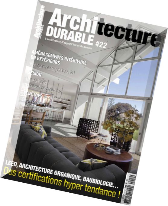 Architecture Durable N 22 – Juillet-Septembre 2015