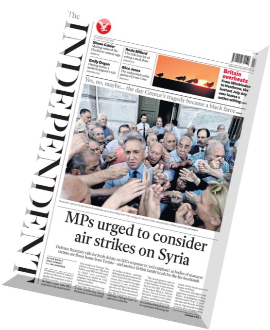 The Independent – 2 July 2015