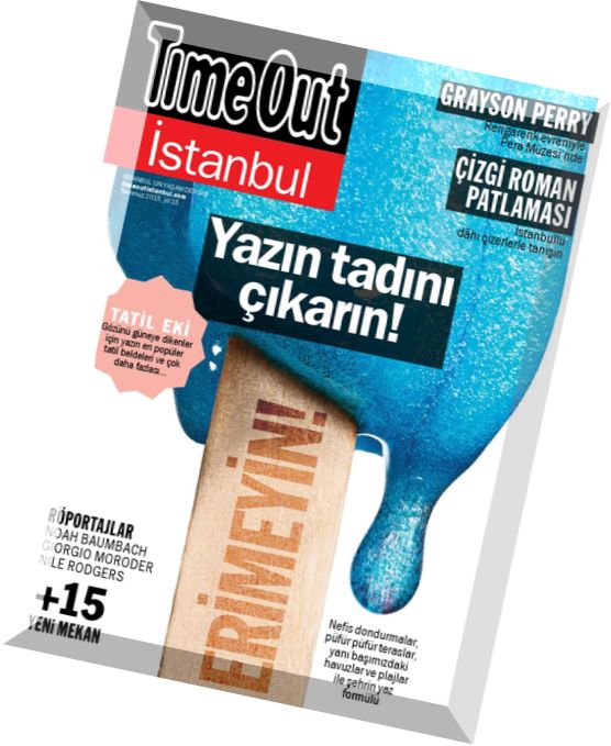 Time Out Istanbul – Temmuz 2015