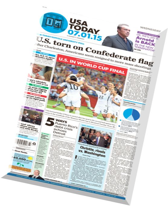 USA Today – 1 July 2015