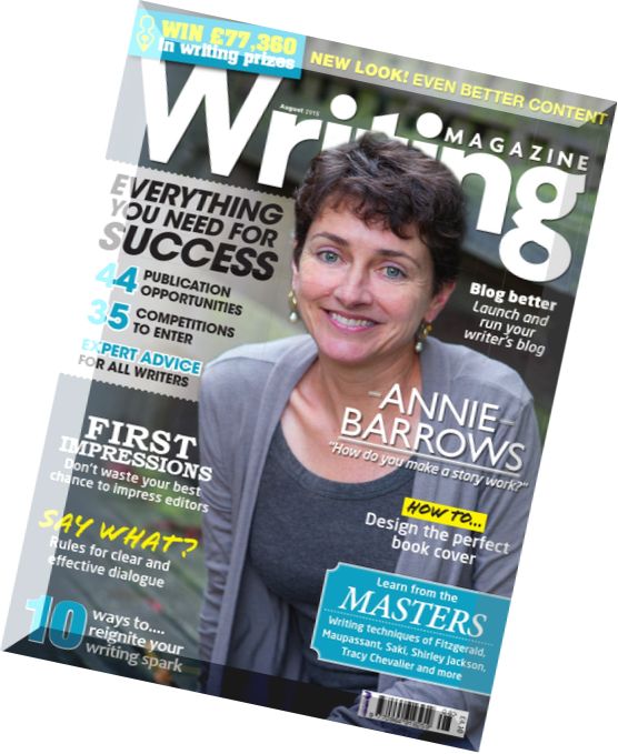 Writing Magazine – August 2015