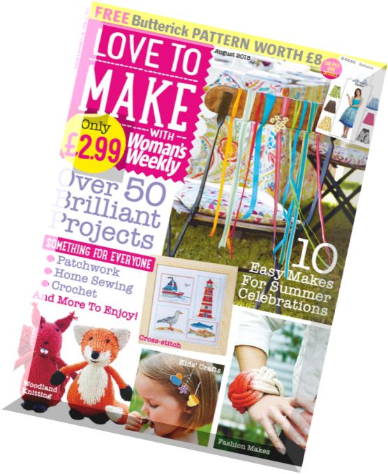 Love to make with Woman’s Weekly – August 2015