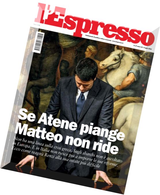 L’Espresso N 27 – 09.07.2015