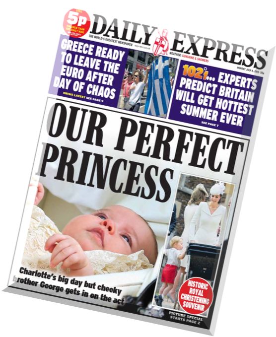 Daily Express – 6 July 2015