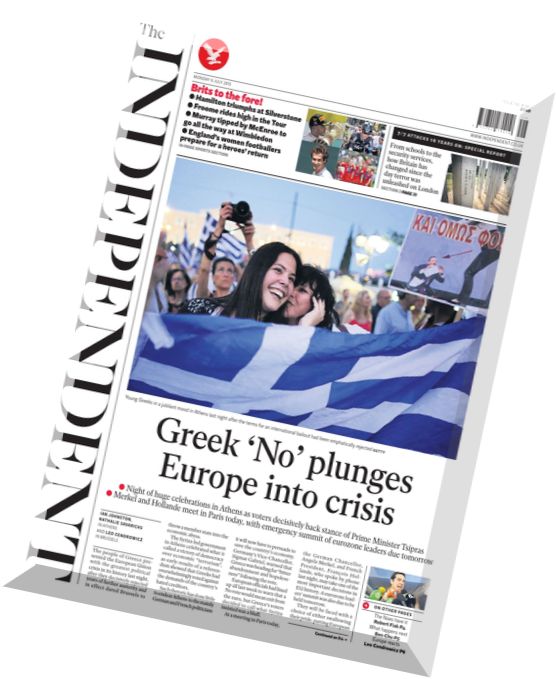 The Independent – 6 July 2015