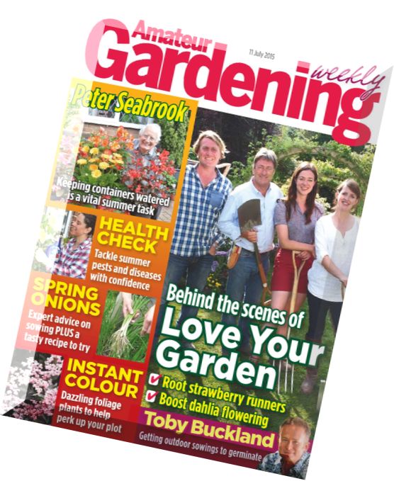 Amateur Gardening – 11 July 2015
