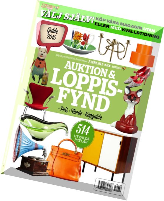 Auktion & Loppisfynd – Guide 2015
