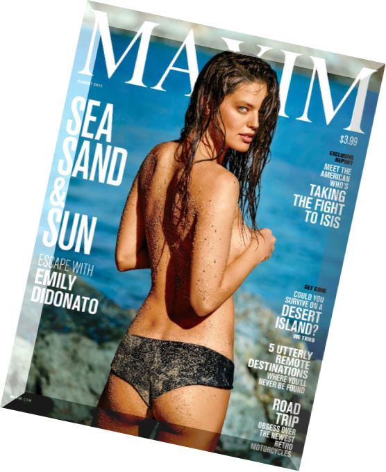 Maxim USA – August 2015