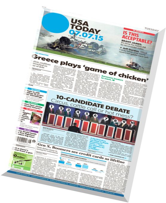 USA Today – 07 July 2015