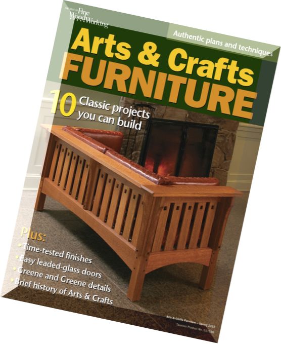 Fine Woodworking – Arts & Crafts Furniture Spring 2015