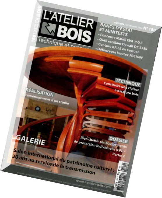 L’Atelier Bois N 188 – Octobre-Novembre 2014