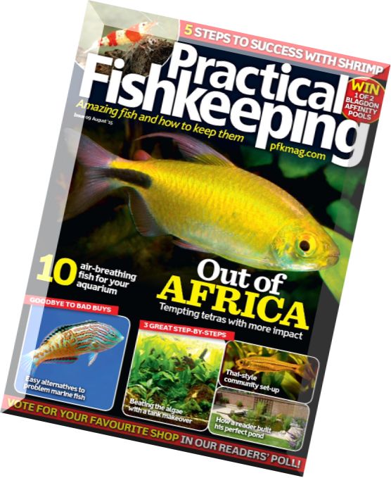 Practical Fishkeeping – August 2015