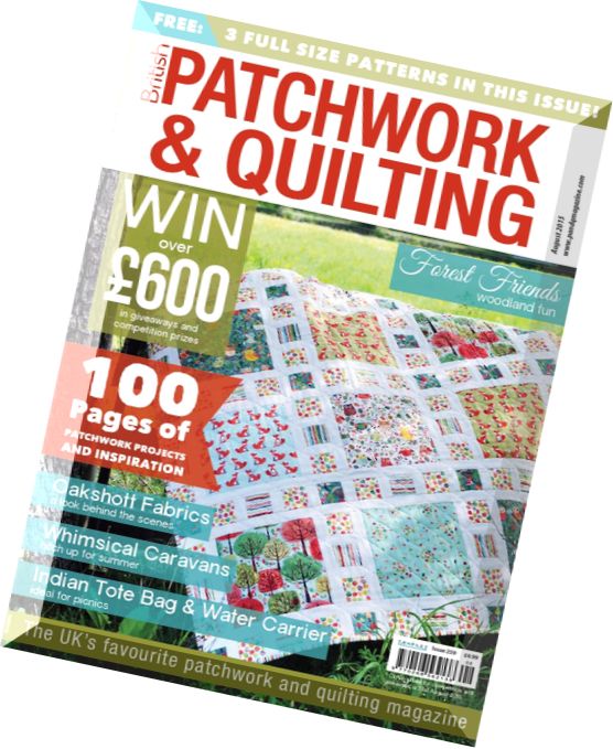 Patchwork & Quilting – August 2015