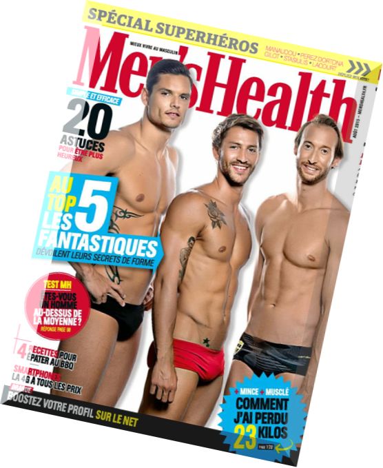 Men’s Health France N 77 – Aout 2015