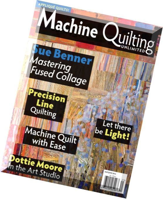 Machine Quilting Unlimited – May-June 2014