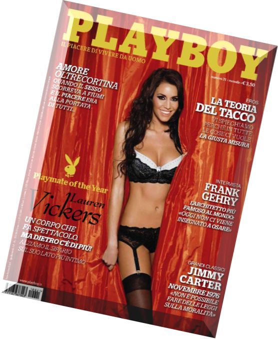 Playboy Italy – December 2010 – January 2011