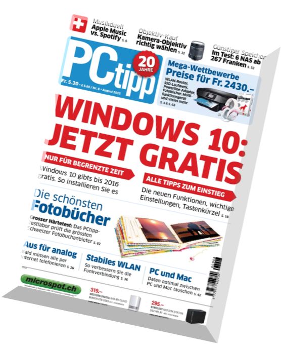 PCtipp Magazin – August 2015