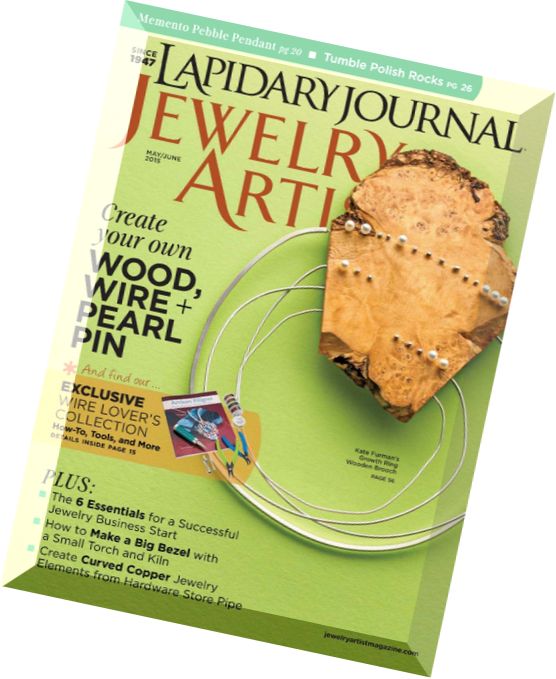 Lapidary Journal Jewelry Artist – May-June 2015