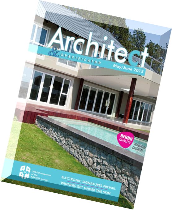 Architect & Specificator – May-June 2015
