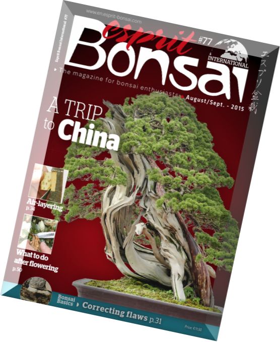 Esprit Bonsai International – August-September 2015