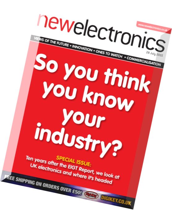 New Electronics – 28 July 2015