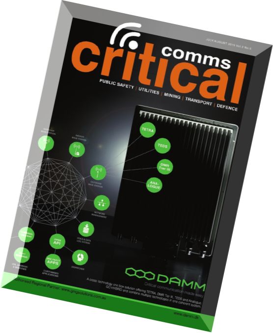 Critical Comms – July-August 2015