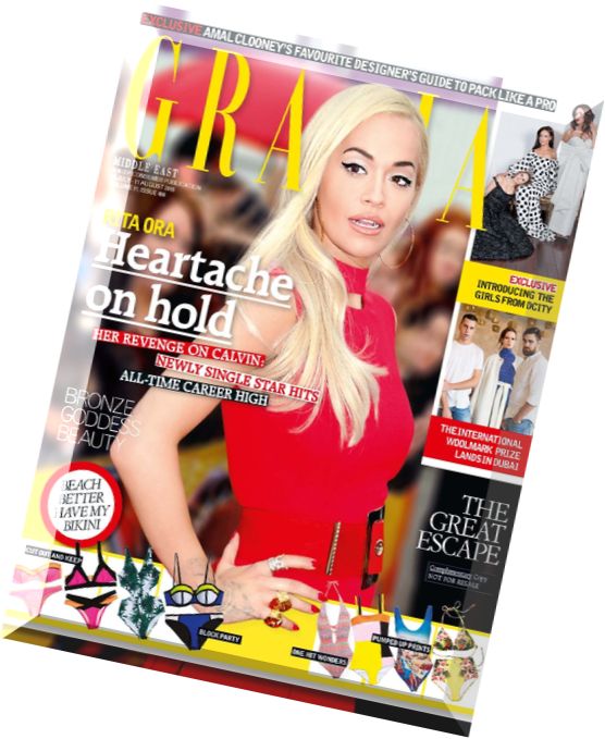 Grazia Middle East – 29 July – 11 August 2015
