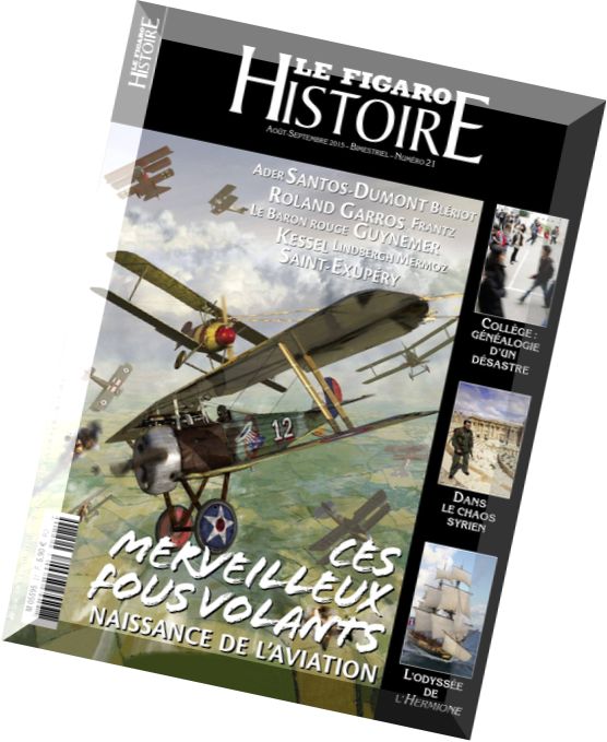 Le Figaro Histoire – Aout-Septembre 2015