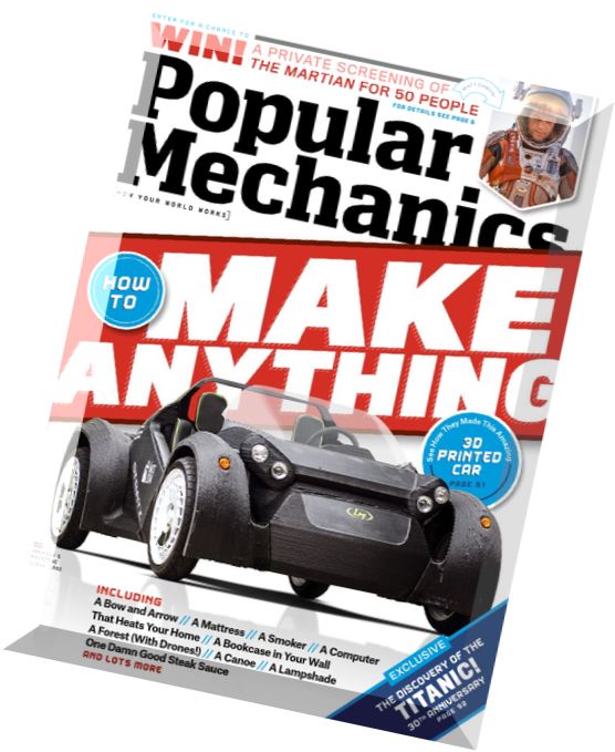 Popular Mechanics USA – September 2015