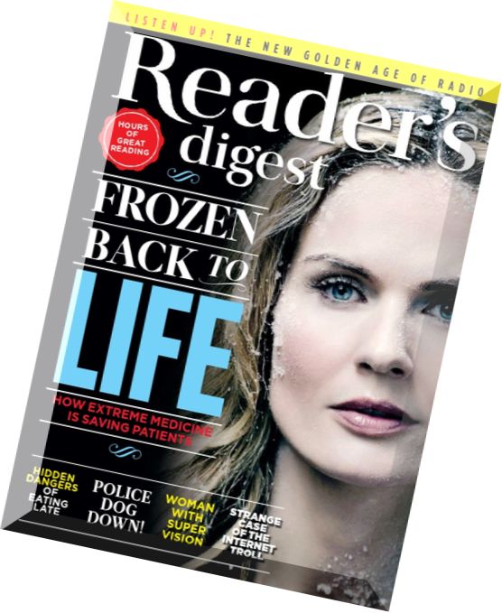 Reader’s Digest International – August 2015