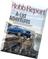 Robb Report USA – August 2015