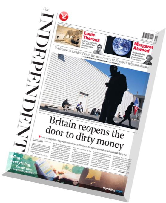 The Independent – 30 July 2015