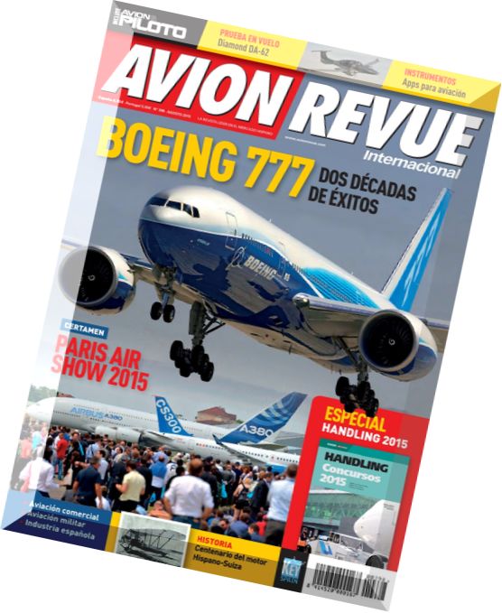 Avion Revue Internacional – Agosto 2015