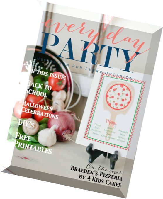 Everyday Party Magazine – Fall 2015