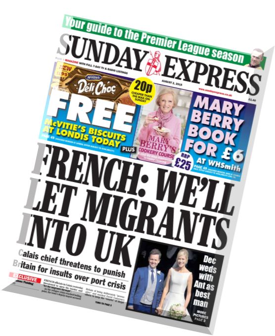 Sunday Express – 2 August 2015